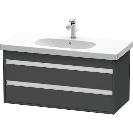 Ketho Wall-Mounted Vanity Unit Kt664804949 Graphite Matt